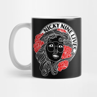 Nicky Nine Lives Halo Roses Mug